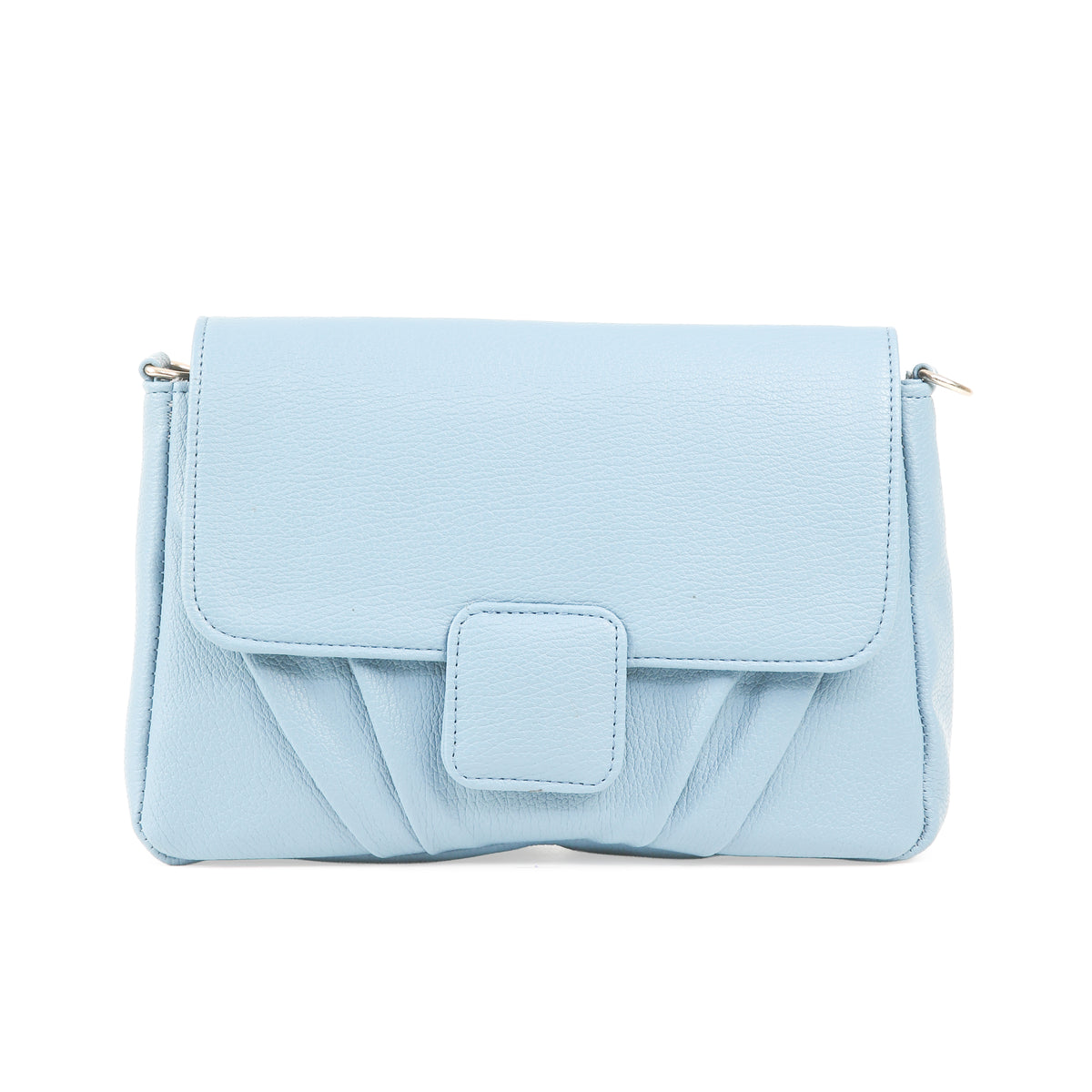 Pleated Flap Crossbody Bag product view