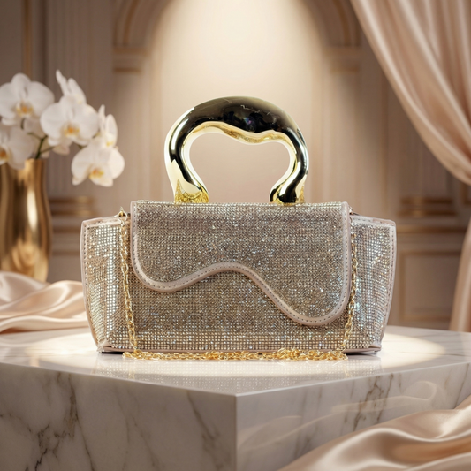 The Pleated Onyx & Liquid Gold Set