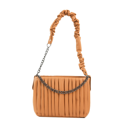 Ehlan Pleated Shoulder Bag