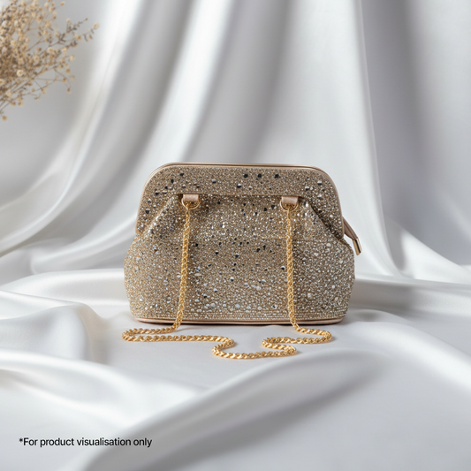 Zimal Bridal Spark Clutch