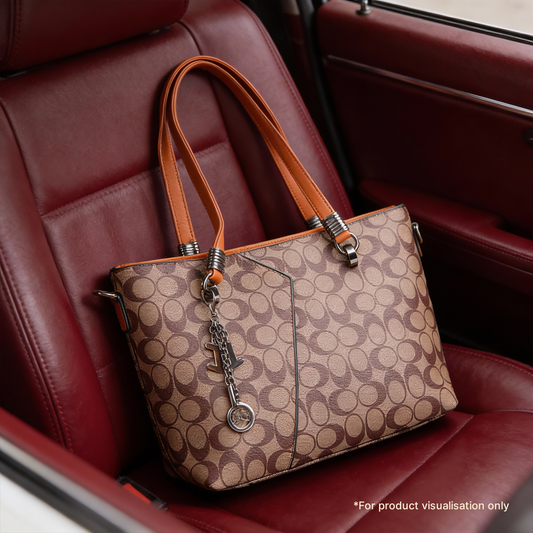 Reha Monogram Tote Bag
