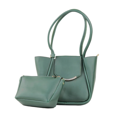 Sehar Curved Flap Handbag
