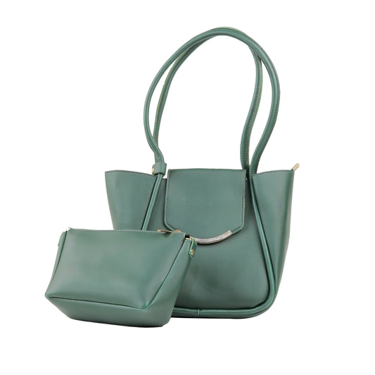 Sehar Curved Flap Handbag