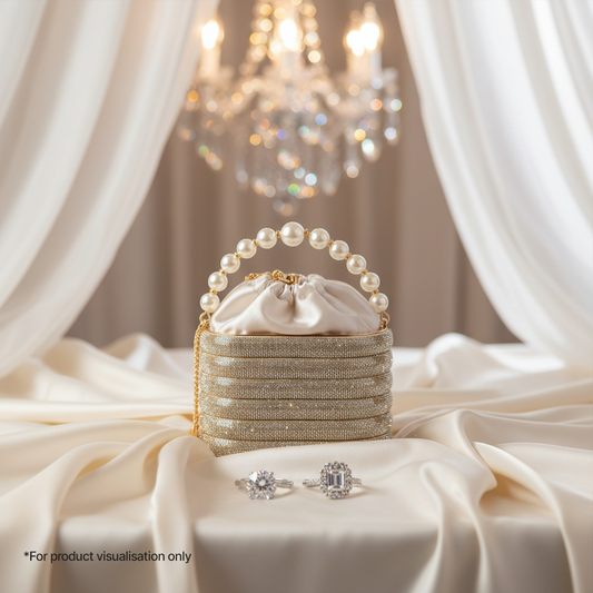 Sehrish Pearl Bridal Potli