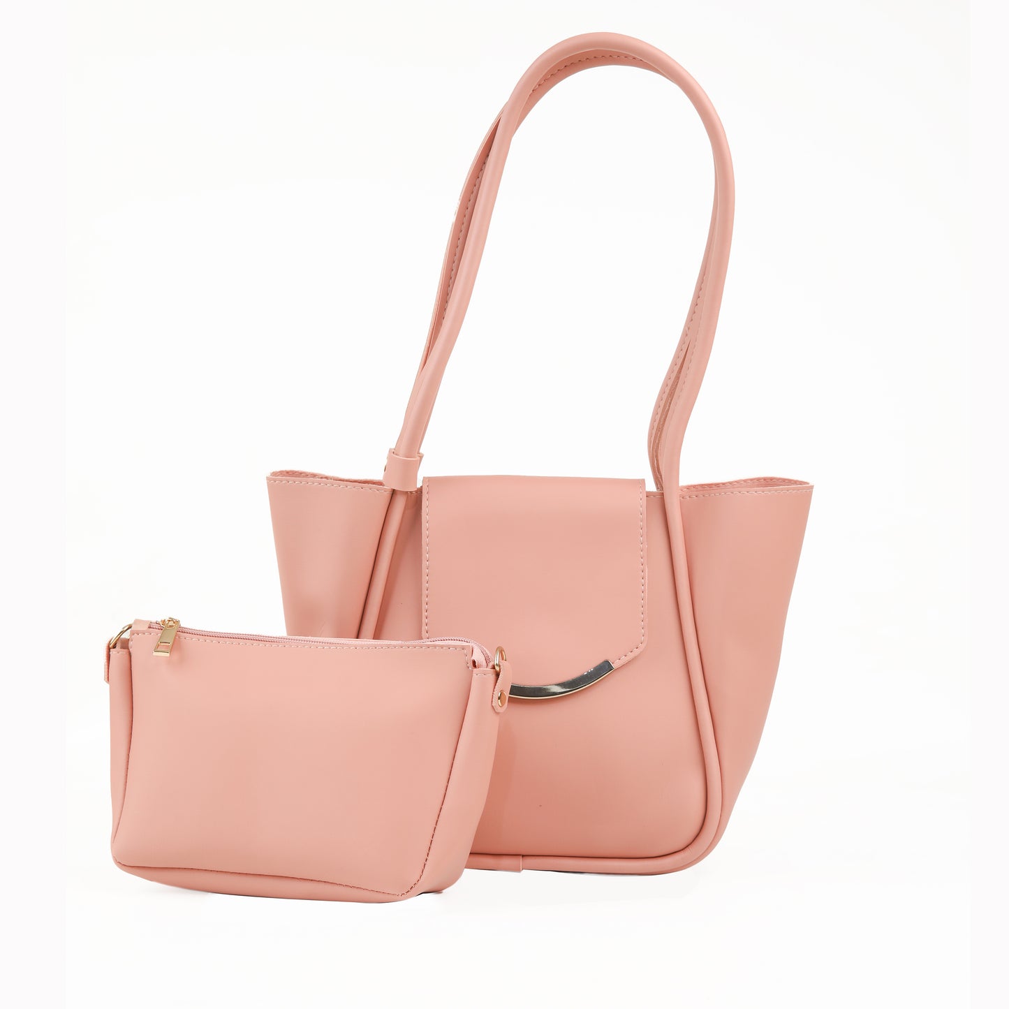 Sehar Curved Flap Handbag