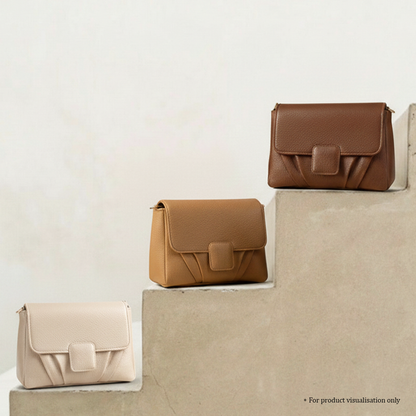 Beenish Pleated Flap Bag