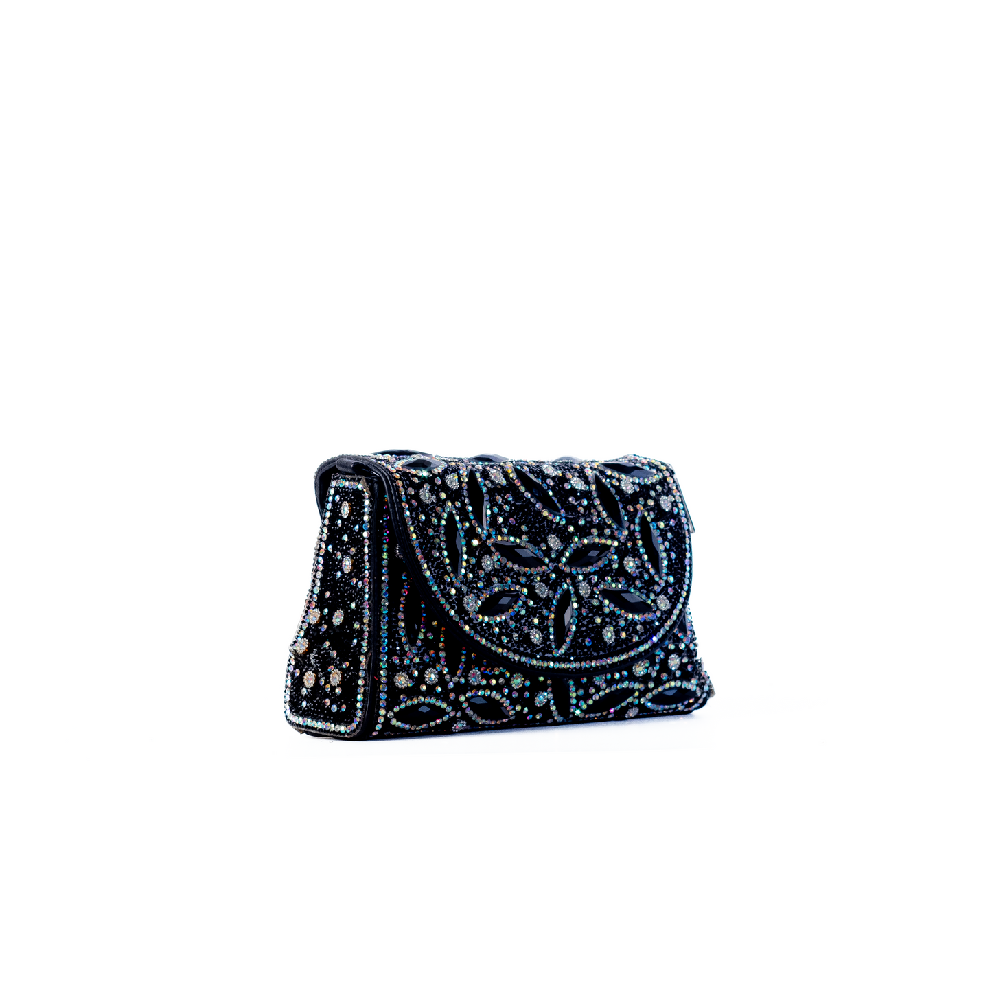Zhaleh Midnight Bridal Clutch