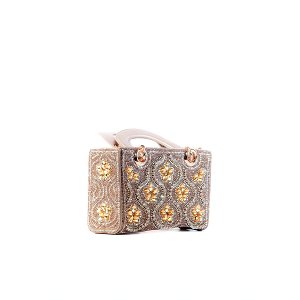 Raina Bridal Box Clutch