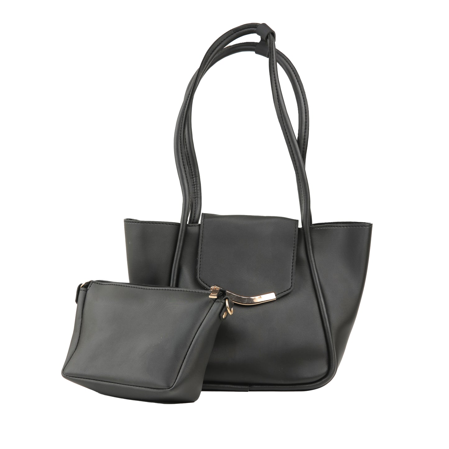 Sehar Curved Flap Handbag