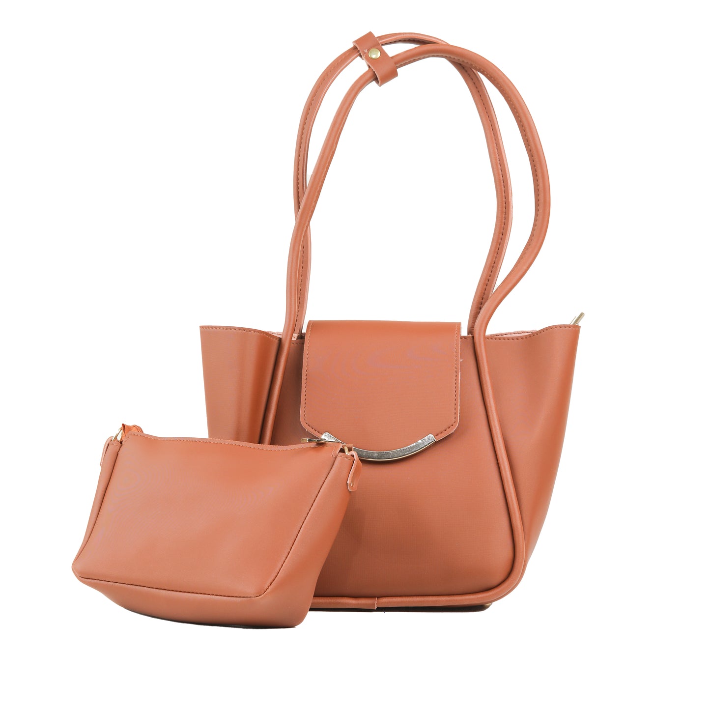 Sehar Curved Flap Handbag