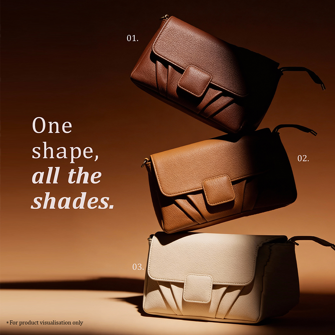 Beenish Pleated Flap Bag