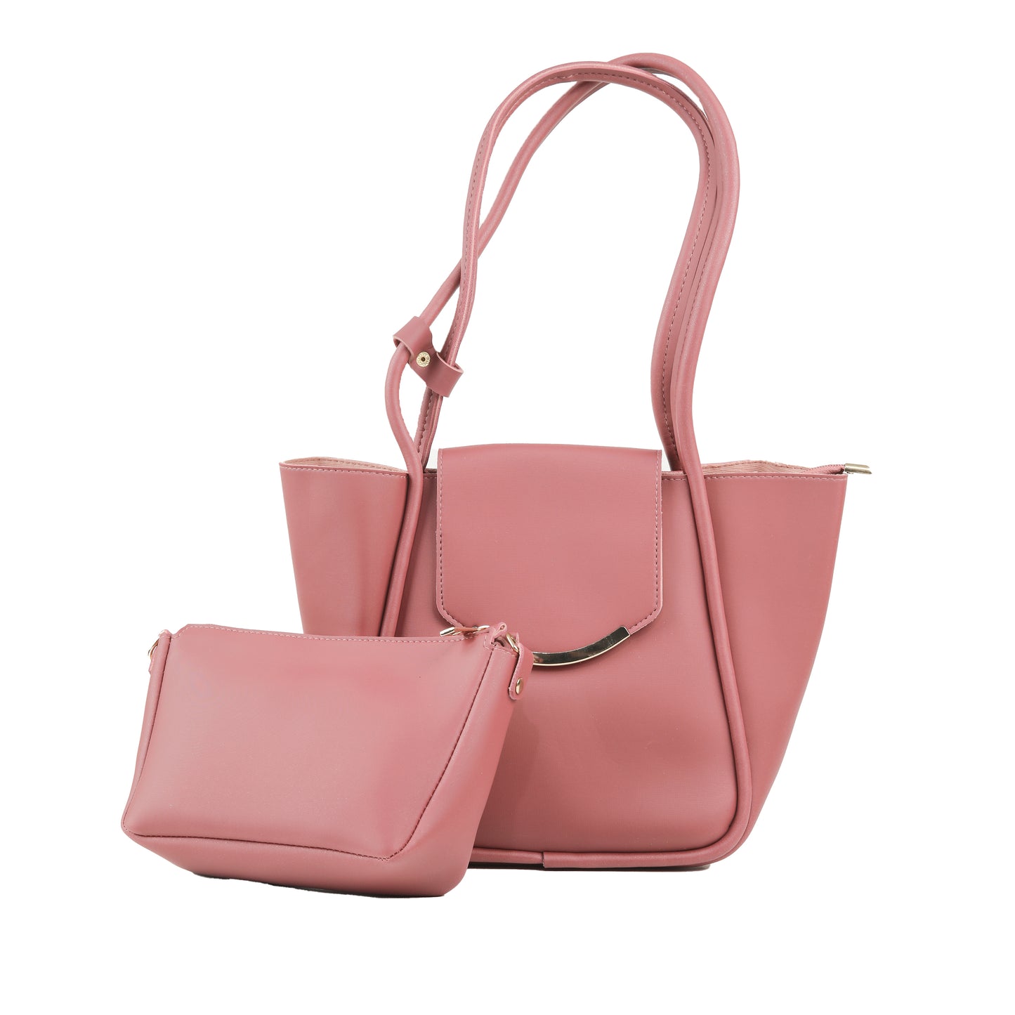 Sehar Curved Flap Handbag