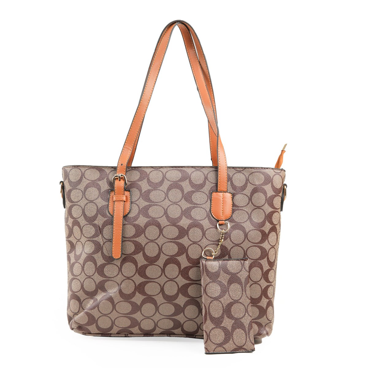 Monogram Panel Tote Bag product view