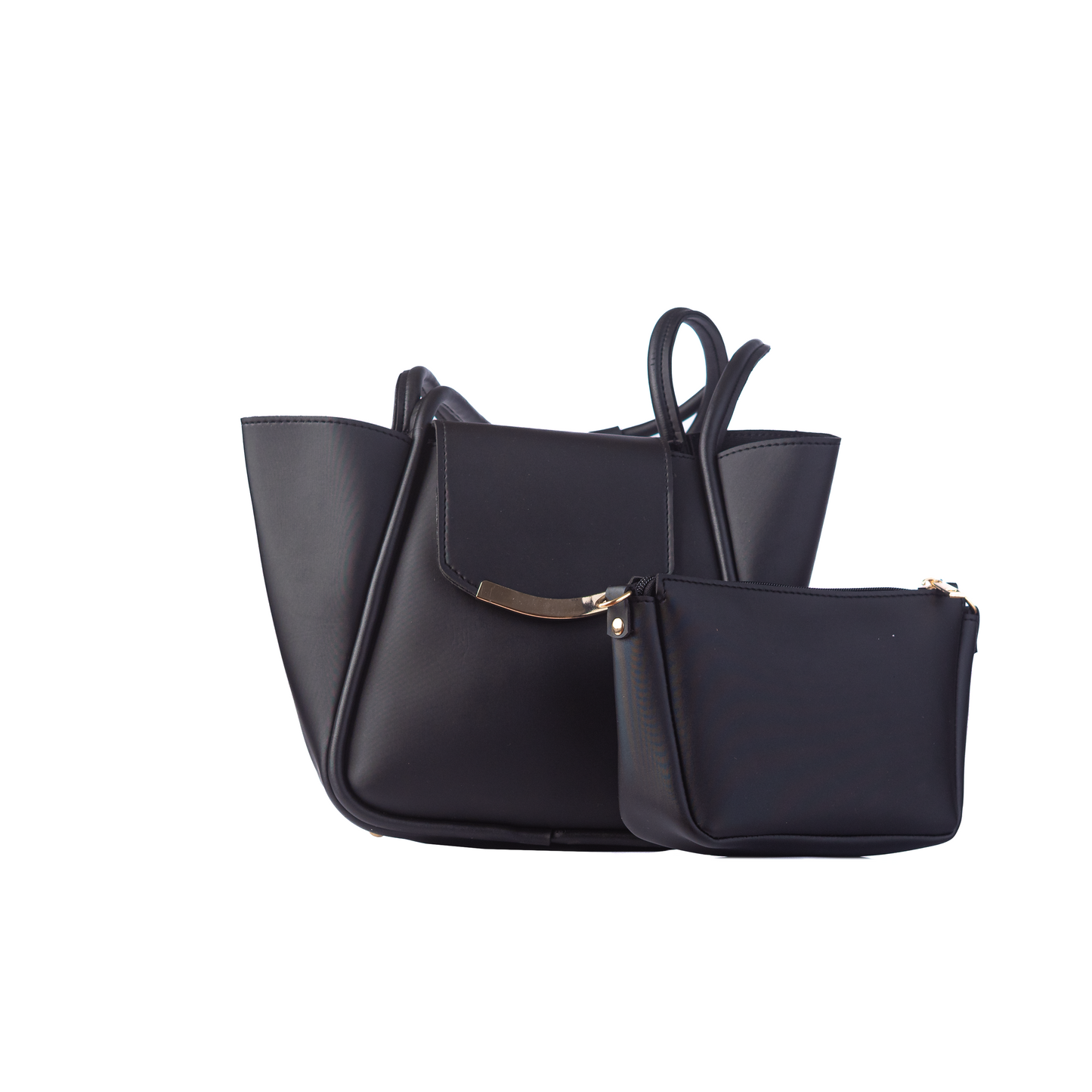 Sehar Curved Flap Handbag