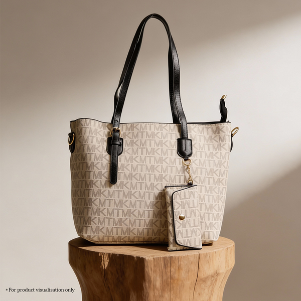 Zareen Monogram Tote Bag
