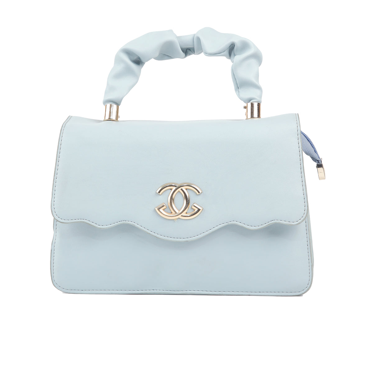 Ruched Top-Handle Bag product view