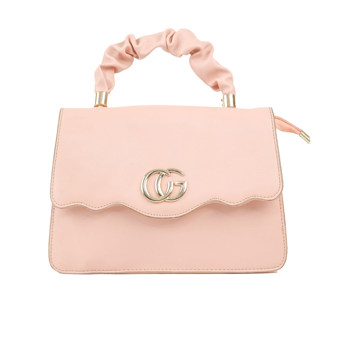 Ruched Top-Handle Bag product view