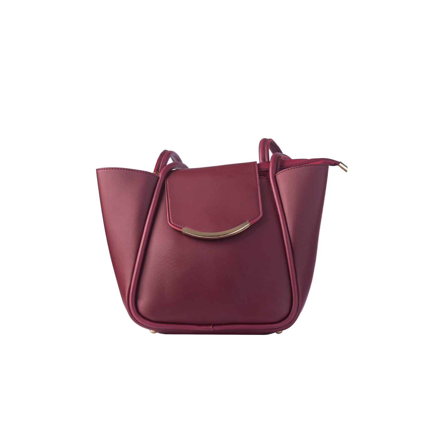 Sehar Curved Flap Handbag