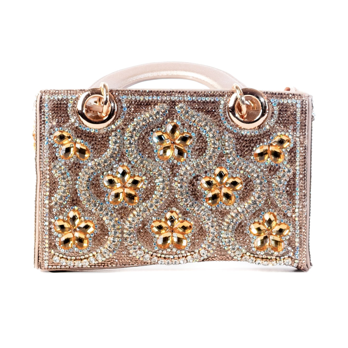 Raina Bridal Box Clutch