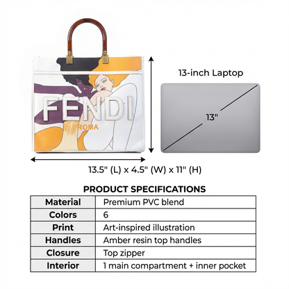 Afsheen Art Tote Bag