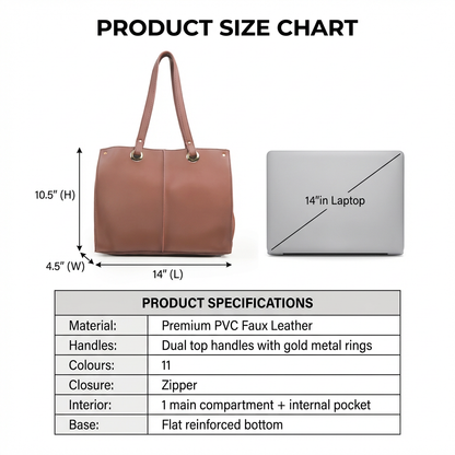 Amara Blush Tote Bag