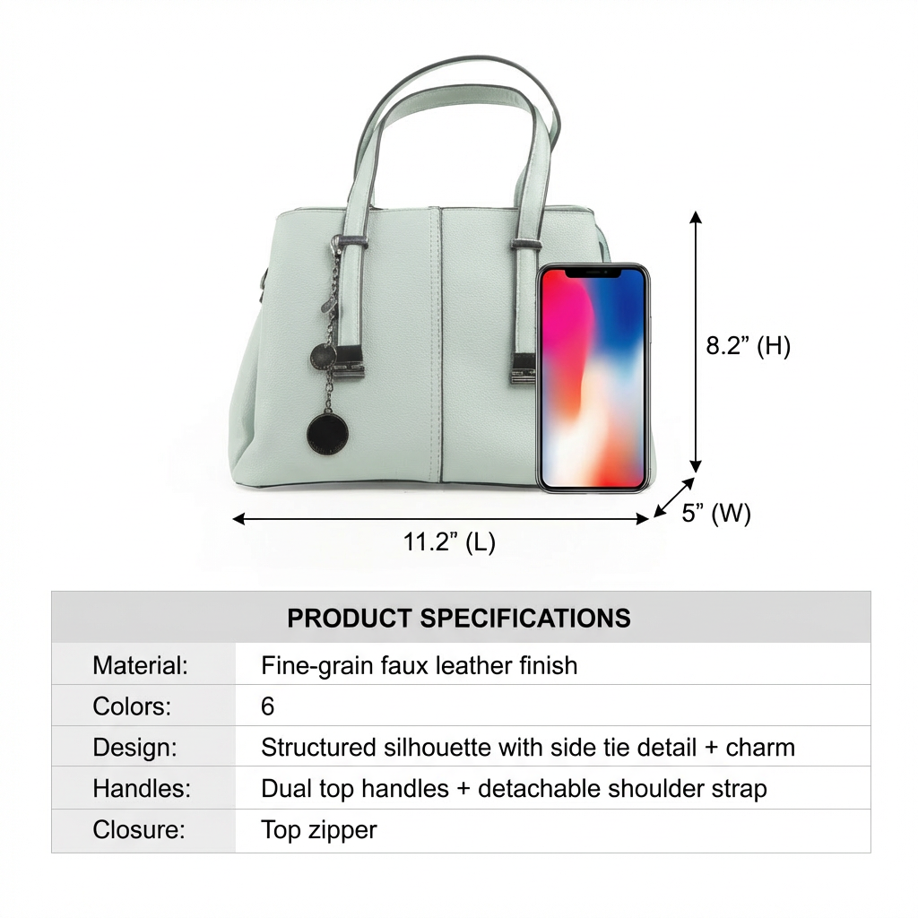 Nimra Structured Carry Bag