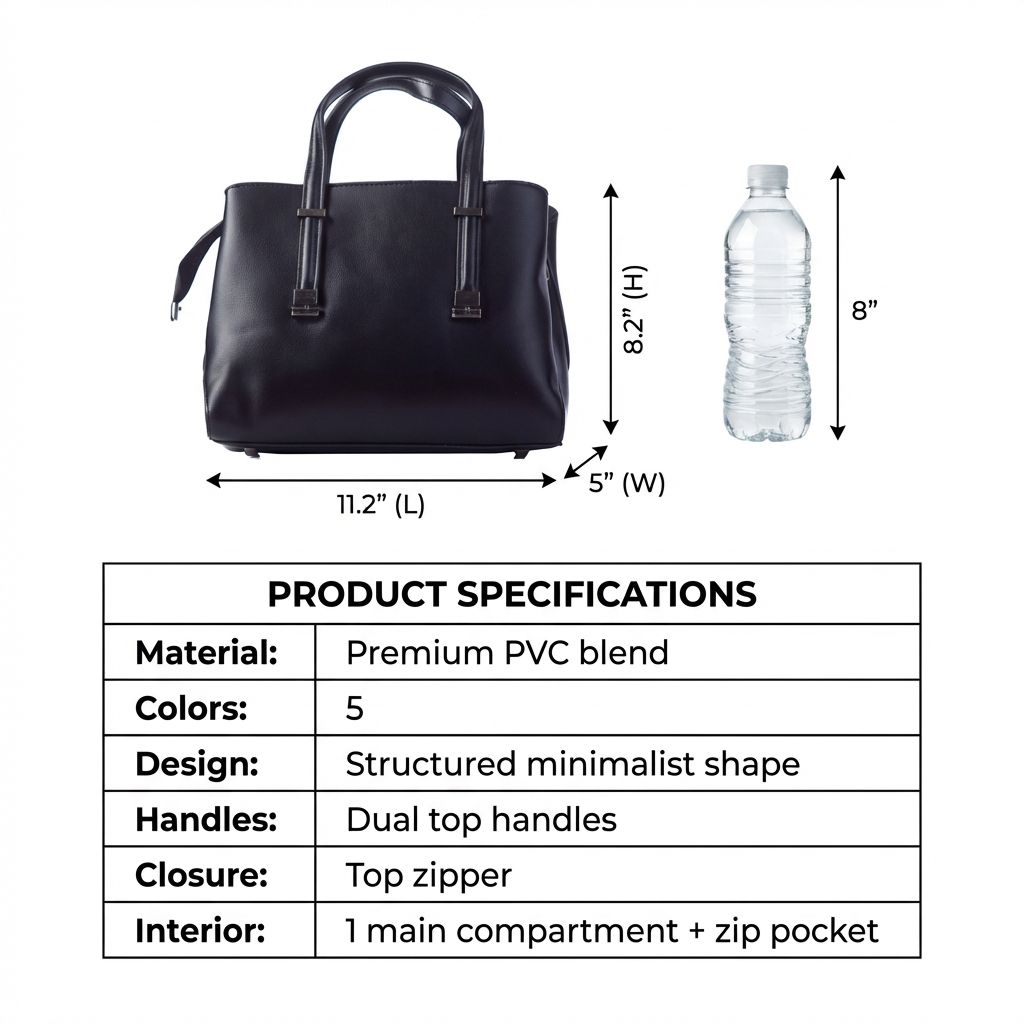 Rida Structured Handbag